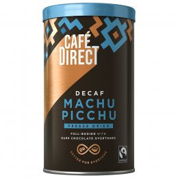 Café Direct Fairtrade Machu Picchu Decaffeinated Freeze Dried Instant Coffee - 100g