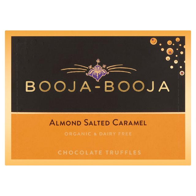 Booja Booja Organic & Dairy Free Almond Salted Caramel Chocolate Truffles 