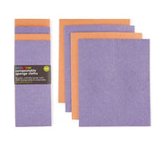 COMPOSTABLE SPONGE CLOTHS - ECO LIVING - 4 PACK