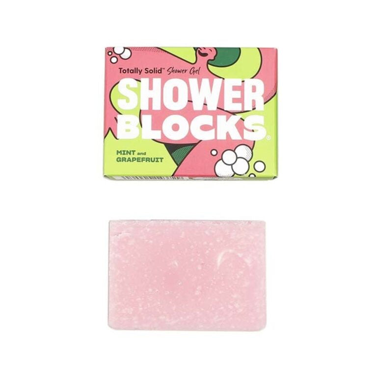 Shower block mint & grapefruit