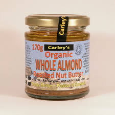 Carley’s Organic Whole Almond Butter 250g