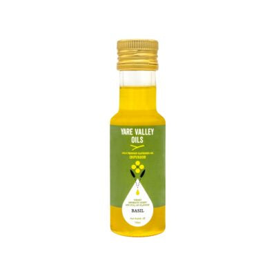 Yare Valley Oil Rapeseed Oil infused with Basil 100ml
