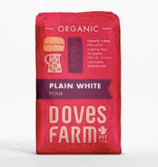 Doves Farm Organic Plain White Flour 