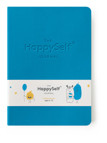 The HappySelf Journal 6-12 Blue