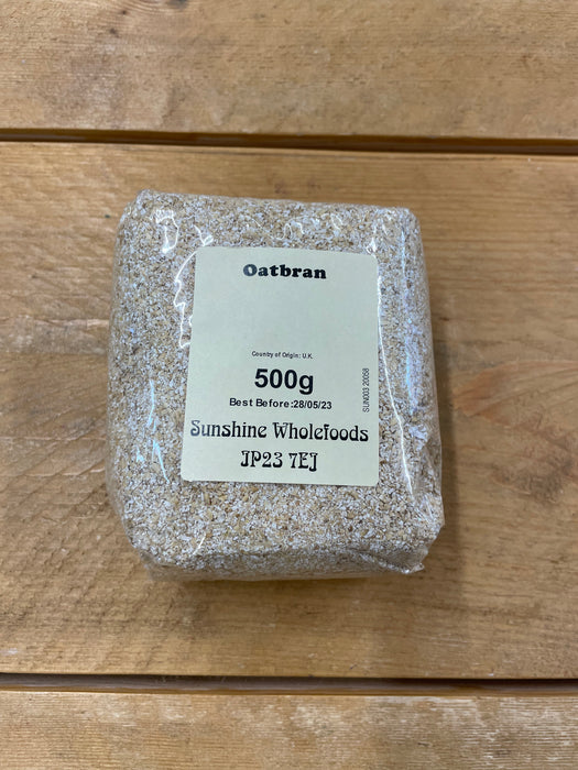 Oatbran 500g Sunshine Wholefoods