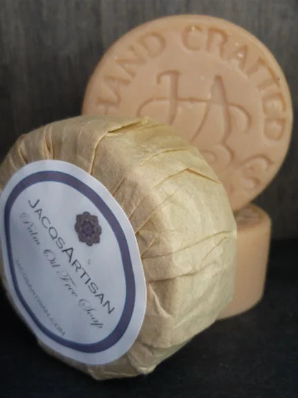 JacqsArtisan Floral Pamper round soap