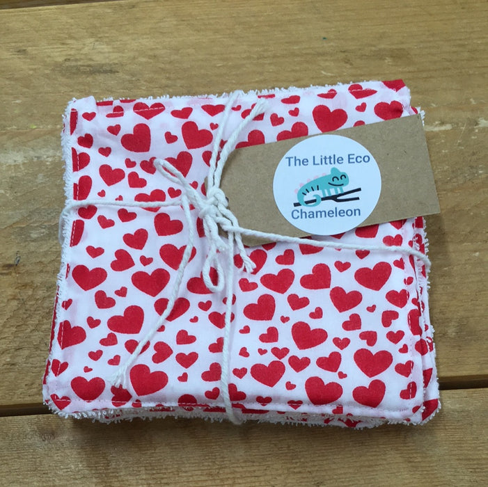 The Little Eco Chameleon Face/Body Cloth Square x6