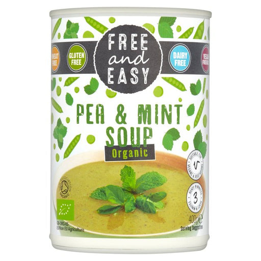 Free and Easy Pea and Mint Soup