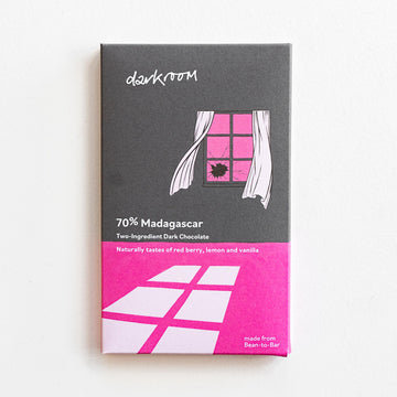 Darkroom 70% madagascar dark chocolate 50g 