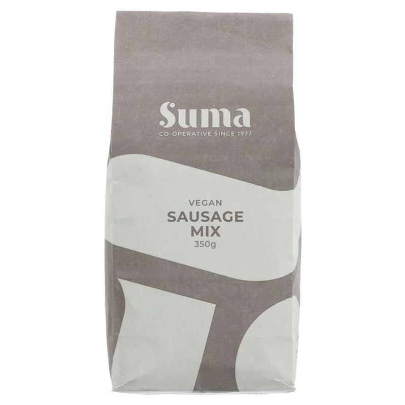 Suma vegan sausage mix 350g in paper packaging