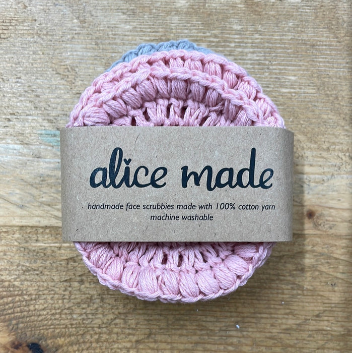 Alice made - Handmade crocheted body accessories - Scrubbies