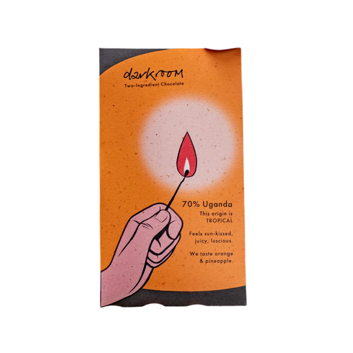 Darkroom 70% uganda dark chocolate 50g 