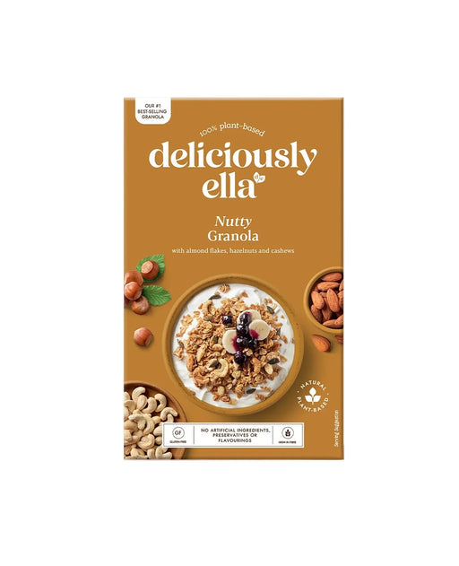 Box of deliciously ella Nutty Granola 