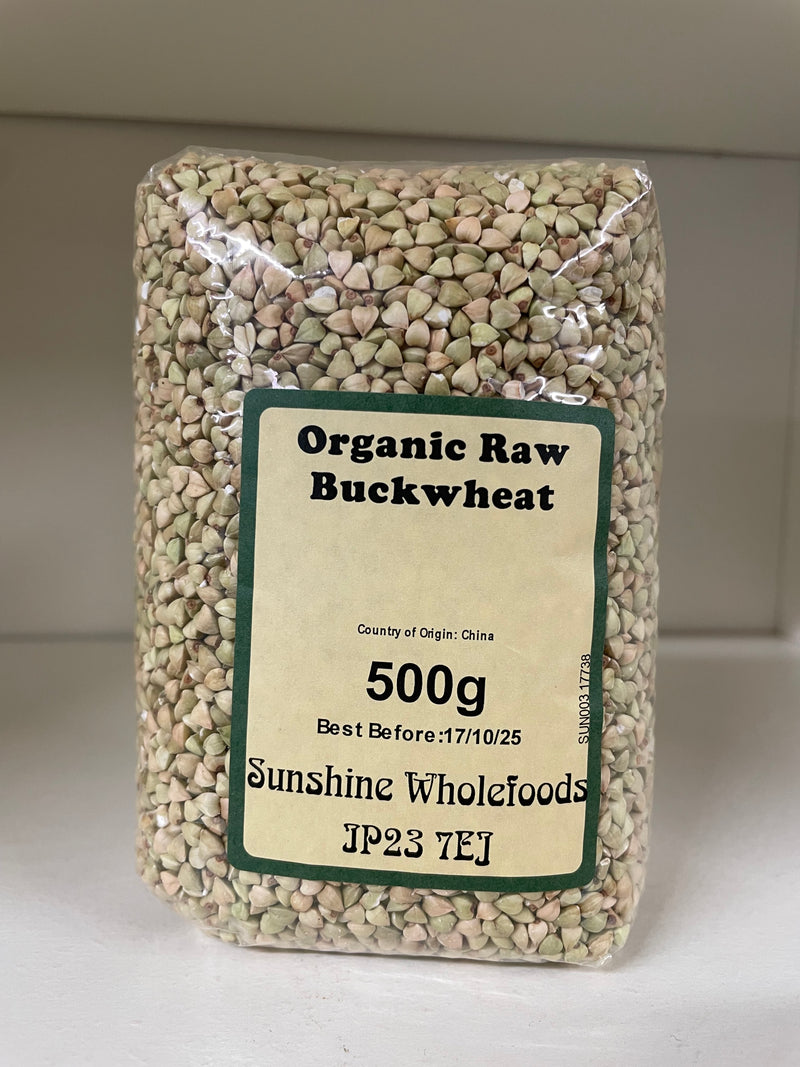 Organic Raw Buckwheat 500g