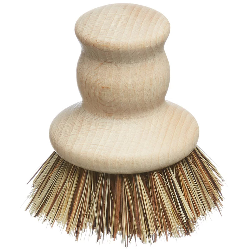 ECOLIVING WOODEN POT BRUSH SMALL MADE IN GERMANY