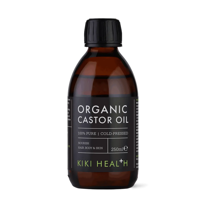 Kiki Health 100% Pure Castor Oil 250ml - Cold Pressed