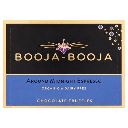 Booja Booja Organic & Dairy free Chocolate Truffles Around Midnight Expresso