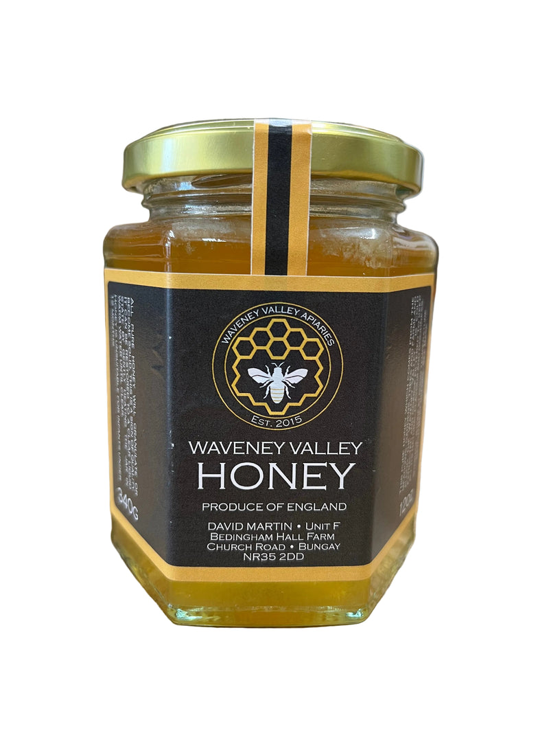 Jar of Waveney Valley Honey Runny