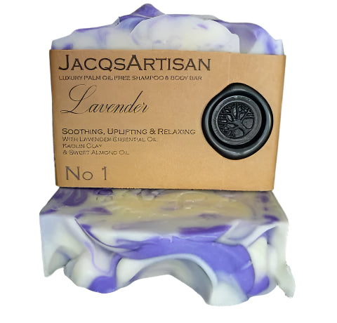 JacqsArtisan Soap Bars 120g - Palm Oil Free - Hand-crafted