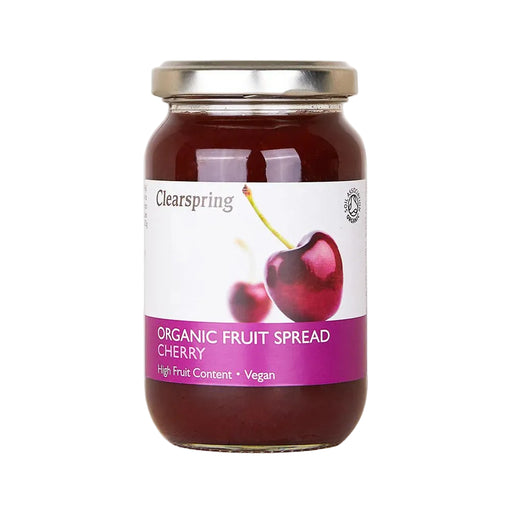 Jar of Clearspring Organic Fruit Spread Cherry 280g