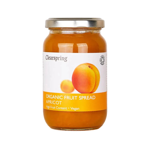 Jar of Clearspring Organic Apricot Fruit Spread 280g