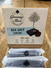 Box of Granny Slice Sea Salt & Cocoa Date Bars
