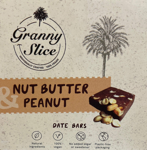 Granny Slice Date Bar Nut Butter Peanut 