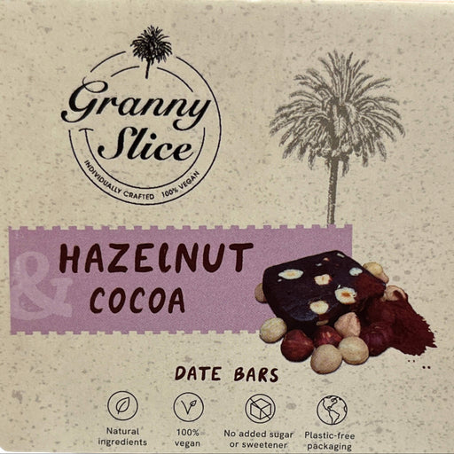 Granny Slice Date Bar Hazelnut and Cocoa flavour