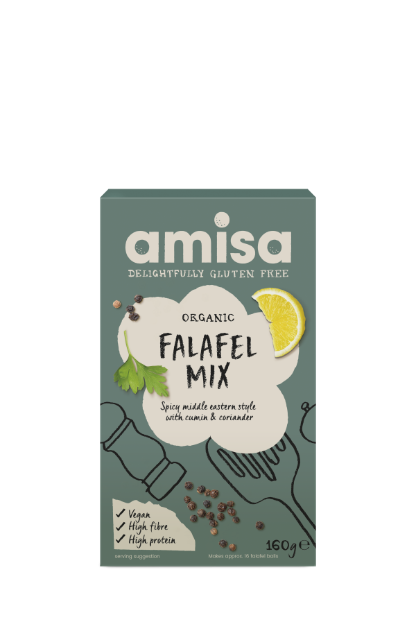 Amisa Organic and Gluten Free Falafel Mix 