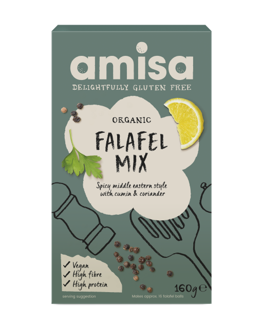 Amisa Organic and Gluten Free Falafel Mix 