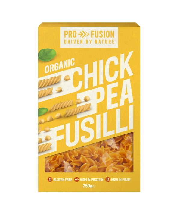 Pro Fusion Organic Chick Pea Fusilli 250g