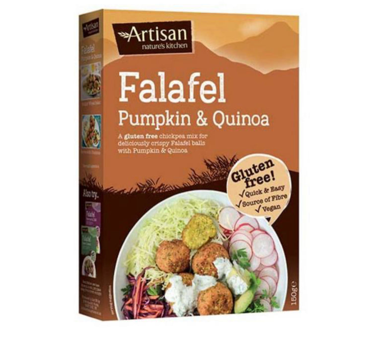 Artisan Grains Falafel Pumpkin and Quiona 150g