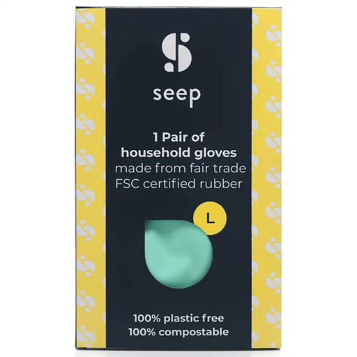 Seep household gloves fair trade FSC certified rubber
