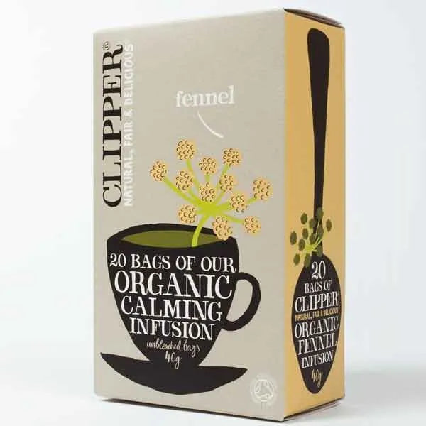 Selection of Clippers Organic Tea Infusions - 20 bags - ethically sourced