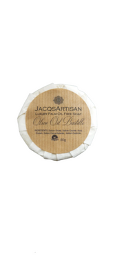 JacqsArtisan Olive Oil round soap