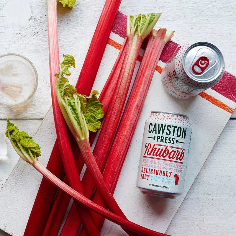 Cawston Press Sparkling Water Rubarb 330ml
