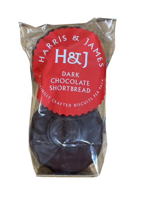Harris & James dark chocolate shortbread biscuits
