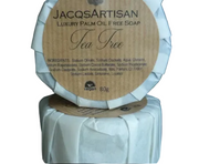 tea tree round soap by JacqsArtisan 