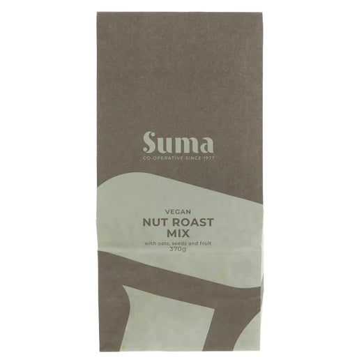 Suma Vegan and Gluten Free Nut Roast Mix 340g in paper packaging 