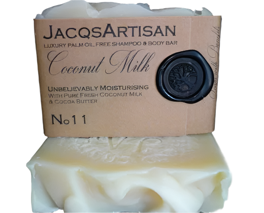 JacqsArtisan Coconut Milk Soap Bar