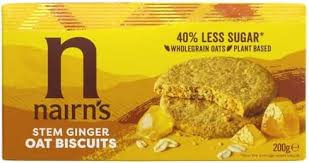 Nairn's Stem Ginger Oat Biscuits