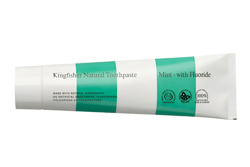 Kingfisher Natural Toothpaste Mint with Fluoride