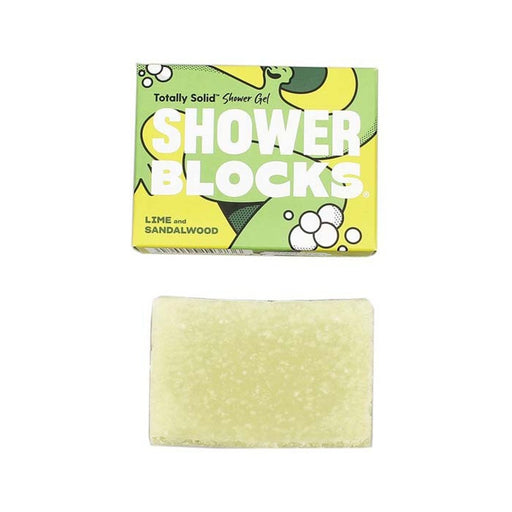 Shower blocks lime & sandlewood