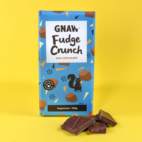 GNAW Handcrafted Chocolate - Compostable Packaging