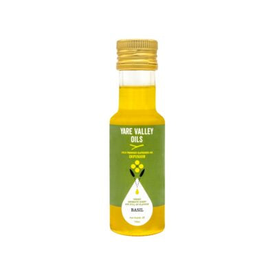 Yare Valley Oil Rapeseed Oil infused with Basil 100ml