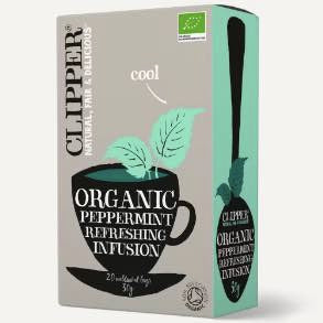 Selection of Clippers Organic Tea Infusions - 20 bags - ethically sourced