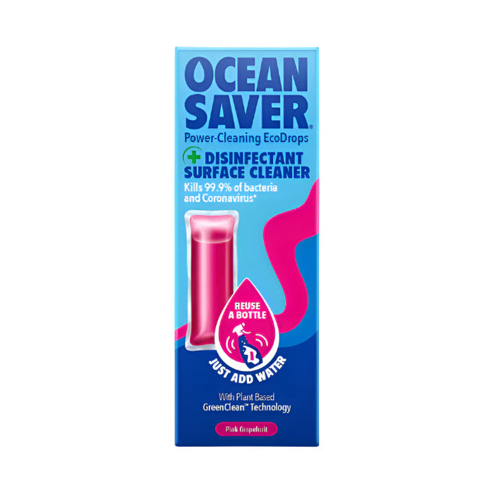 Ocean Saver Disinfectant surface cleaner pink grapefruit