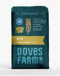 Doves Farm Organic Rye Wholemeal Flour