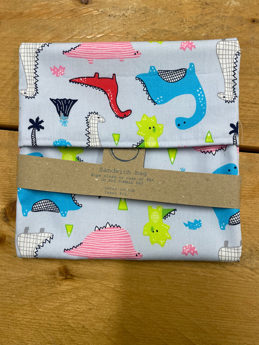 Dinosaur Sandwich Bag