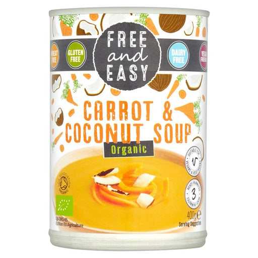 Free and Easy Carrot and Coconut Soup